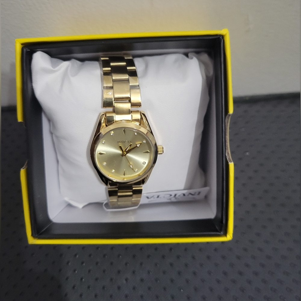 Invicta Celestial Moda Women's Watch - 28mm, Gold (69337)